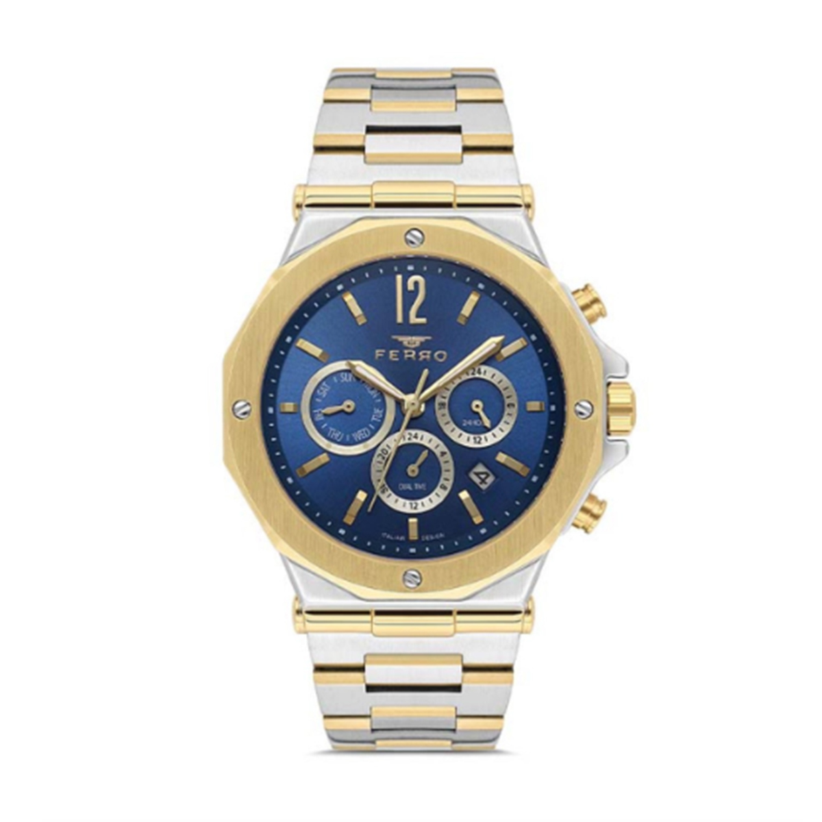 MONTRE FERRO HOMME M.FONCTION ACIER